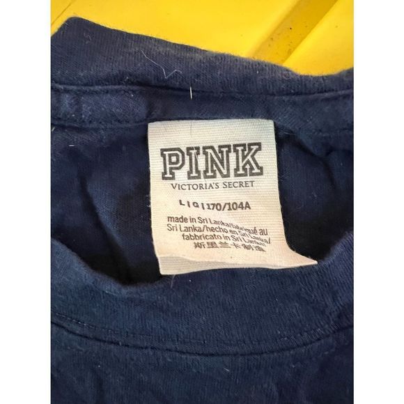 Victoria’s Secret Pink Blink Logo Long Sleeve Tee - Picture 3 of 3